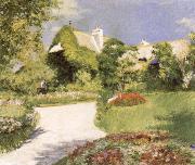 Farmhouse at Trouville, Gustave Caillebotte
